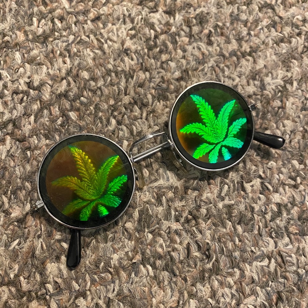 4/20 Holographic Sunglasses